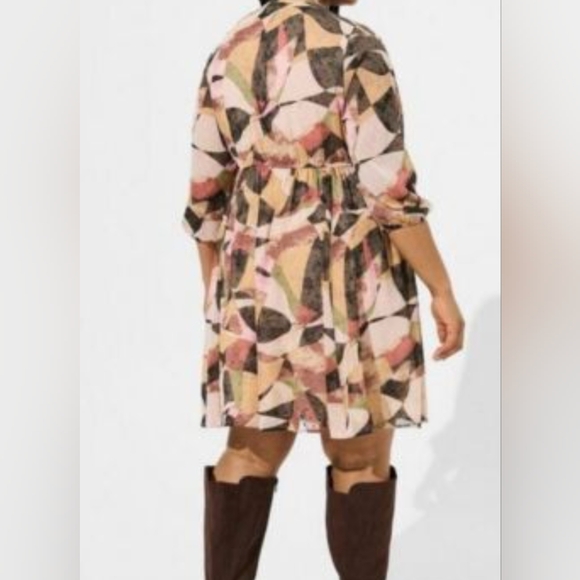 Torrid Mini Clip Dot Front Dress 3x/22-24 - Picture 3 of 13